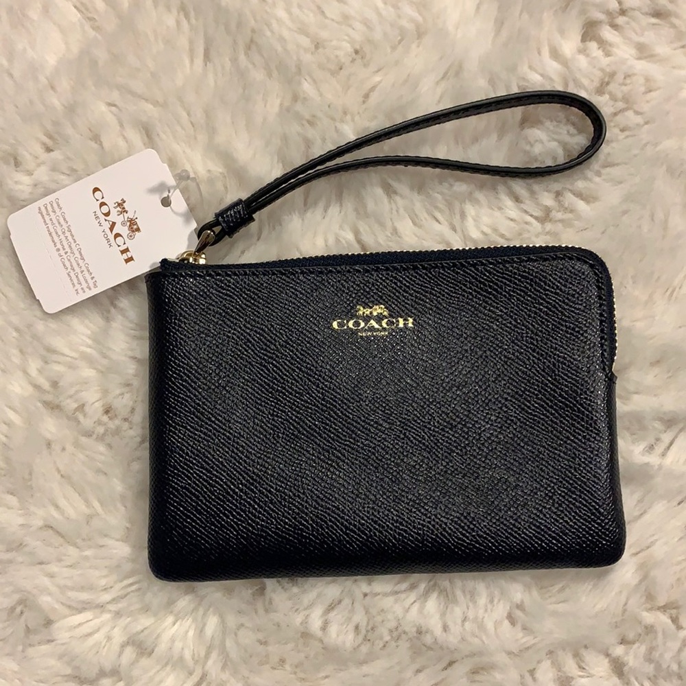 Brand New Coach Wristlet - Midnight color
